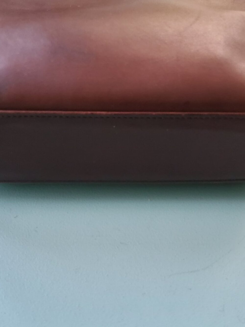 Vintage Coach Metropolis Crossbody in Mahogony 9087 - Picture 9 of 13